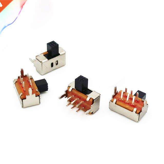 50PCS SK22D02 toggle switch flapper 2P2T two double block