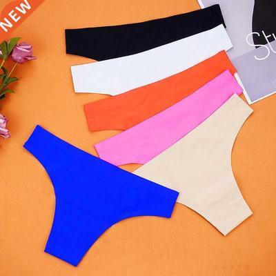 3Pcs/pack Seamless Thong Women Low Rise G String Breathable