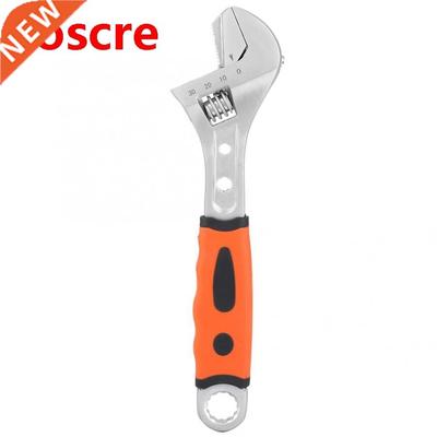 8/10/12 Inch Adjustable Wrench Multifunction Steel Spanner P
