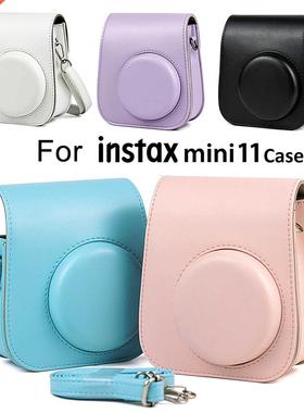 Instant Camera Case For Instax Mini 11 Leather Bag Transpare