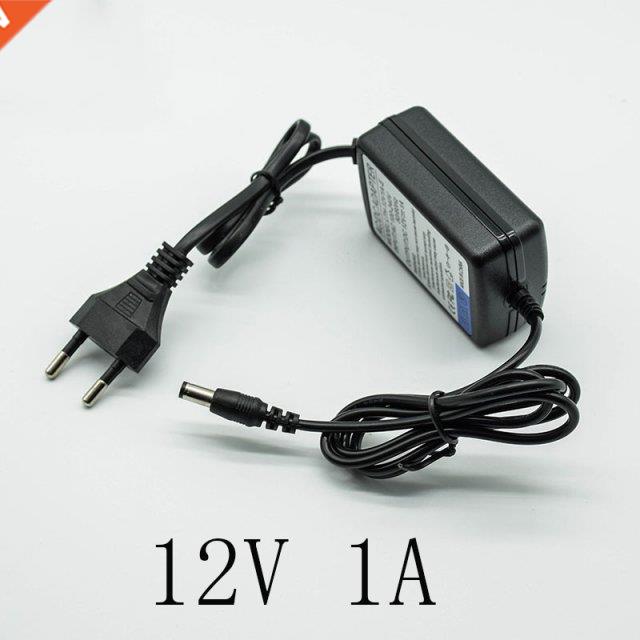 New 100-240V AC Converter Adapter DC 12V 1A/1000mA Power Sup