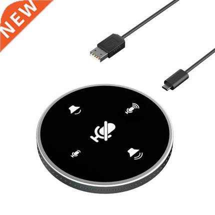 USB Conference Microphone with Speaker,Omnidirectional Speak