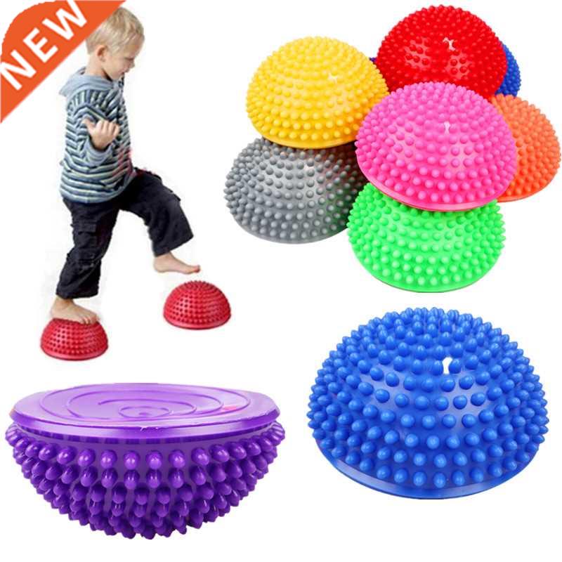 Newly Inflatable Half Sphere Yoga Balls PVC Massage Fitball