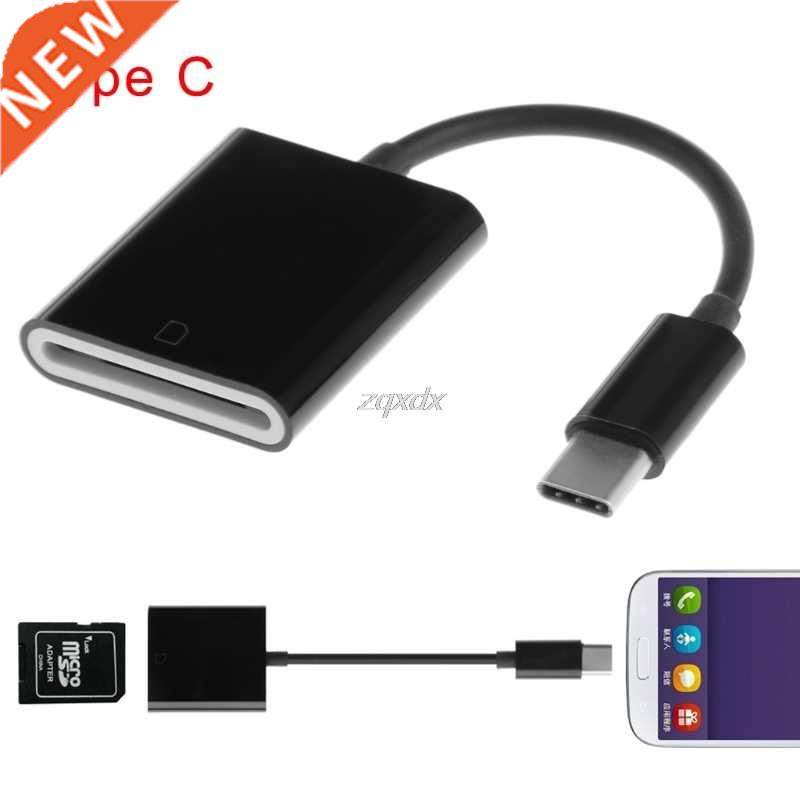 USB Type C To SD Card Reader OTG Cable For Android Phone Tab