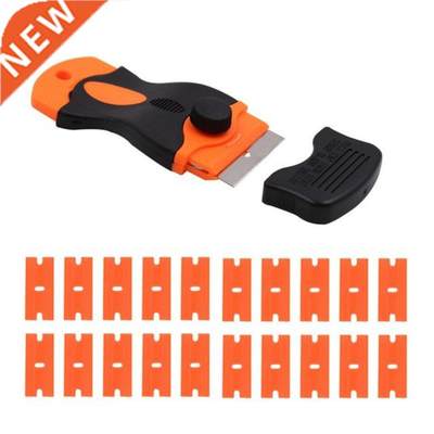 Razor Blade Tool Tint Wrap Glue Squeegee Remover Cleaner For