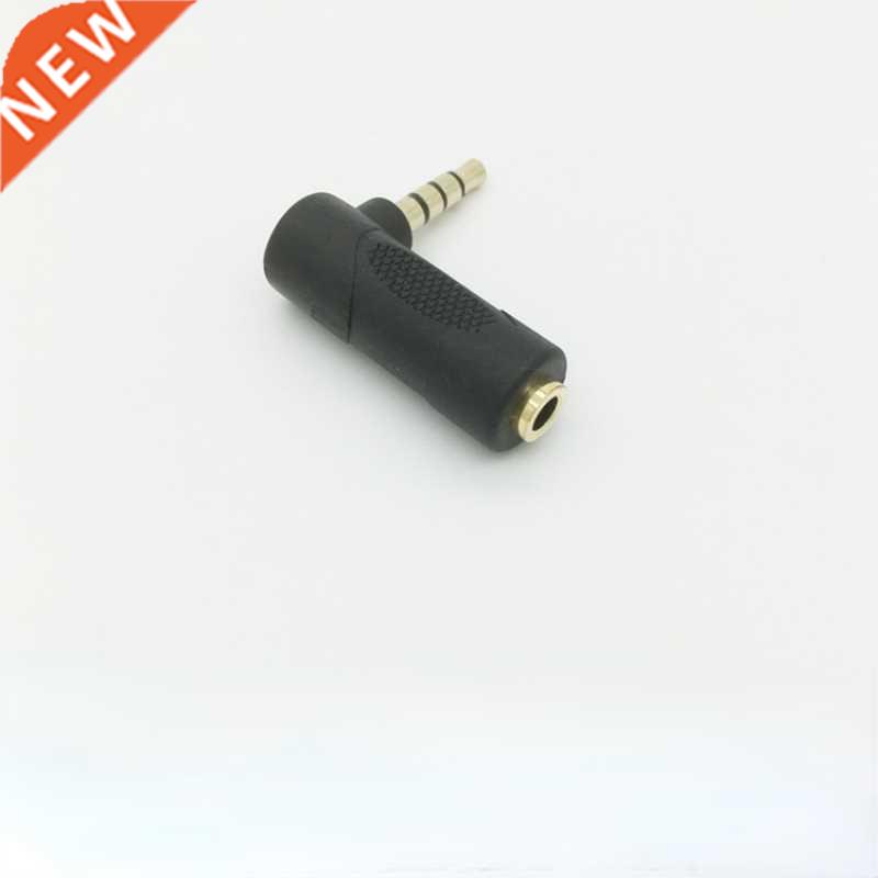 3.5mm Audio Stereo Adapter 90 Degree 3 Pole Right Angle Fema