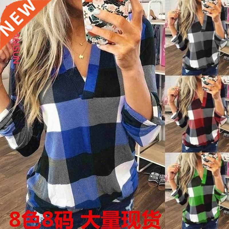 plus size 5XL autumn women blouse long sleeve t shirts 女T恤