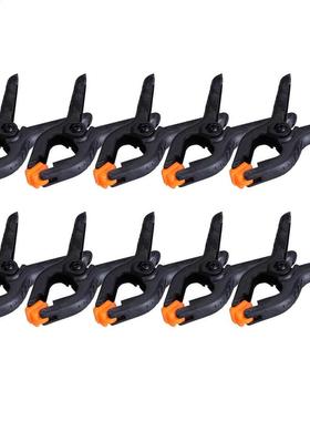 10pcs 2inch Plastic Spring Clamp A-type Woodworking Jig Adju