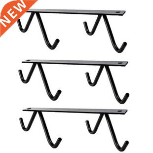 3Pcs Closet Coffee Cup Holder Kitchen Cup Hanger Hook Wine C