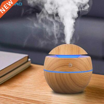 Huidifier Electric Air Aroa Diffuser Wood Ultrasonic 130L