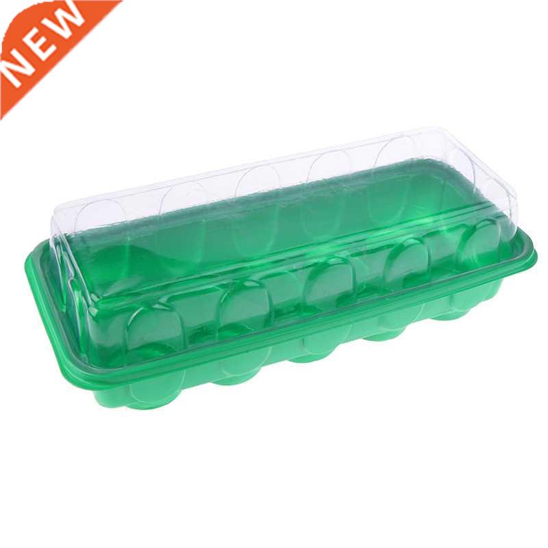 10 Holes Flower Pot Seeds Seedling Tray Sprout Plate Nursery