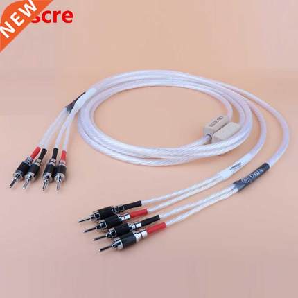 Pair yter Nordost Odin 7n silver plated Audio speaker cable