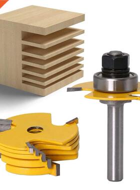 2 pièces fente Cutter  aile routeur jeu de bits outil