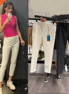 Spring/summer 2022 Golf ladies nine-minute trousers simple a