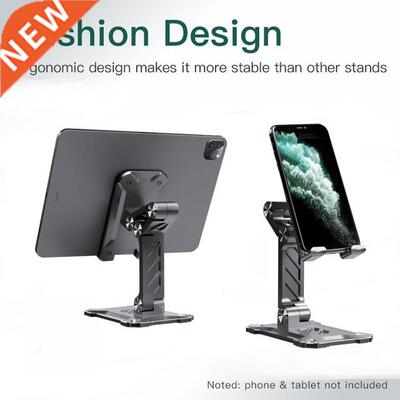 Foldable Metal Tablet Holder Universal Mobile Phone Desktop