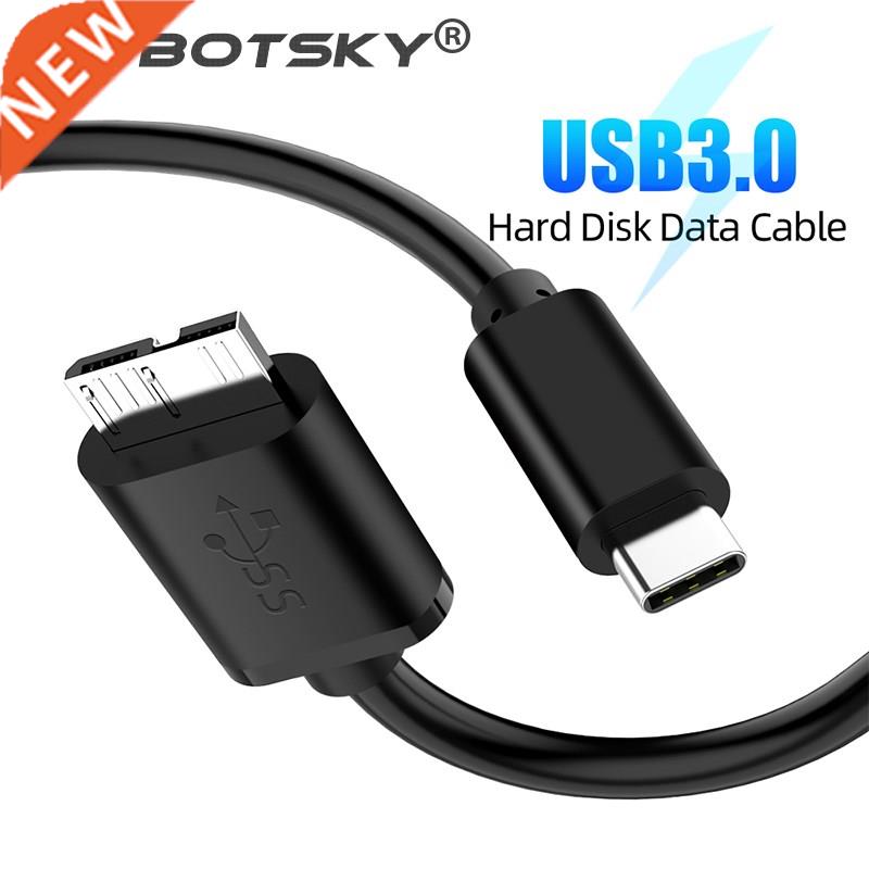1m/0.5m Type C to USB B Cable Male To Male Micro USB Connec
