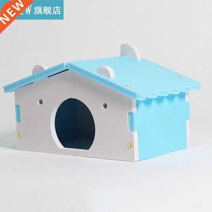 for Rat Villa House Nest Cages Funny Hamster Mouse