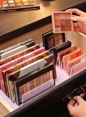 7 Grids Eyeshadow Palette Organizer Rack Makeup Powder Cake