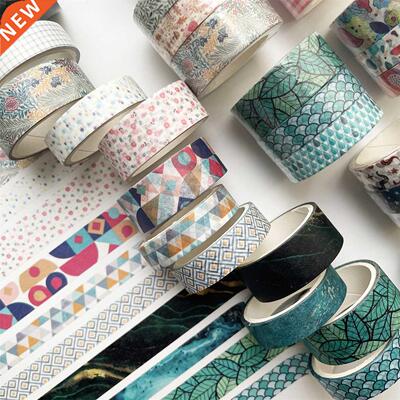 pc Basic geometry Masking Washi Tape Vintage Starry sky Art