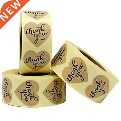 Six Colors Thank You Sticker For Partners Business Seal Labe