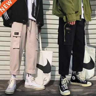 Harem Pants Trousers Men Punk pocket Setwear Cargo Multi