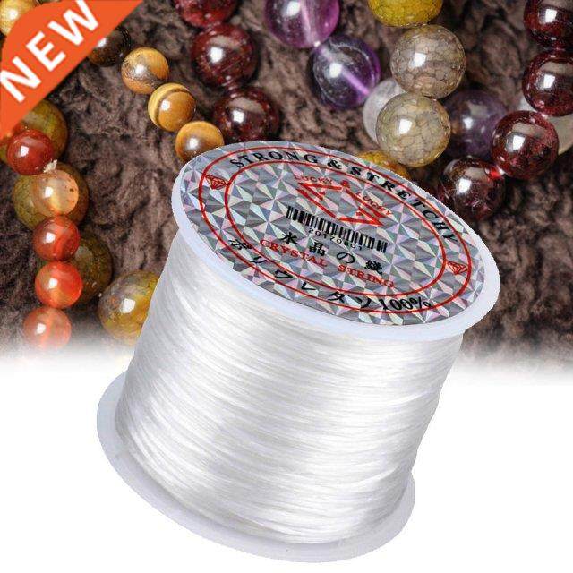 60/80/m roll Elastic Beading Thread Jewelry DIY Beading C