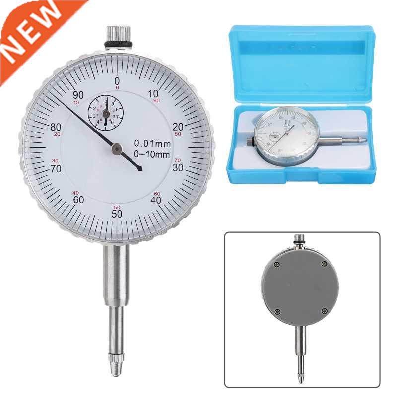 1pc 0-10mm Precision Round Dial Test Indior Gauge Mayitr