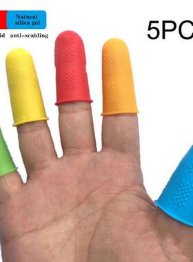 Food grade silica gel to protect finger from scald and cut s