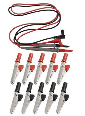 1 Pair Cord Tester Cable for Voltmetre Ohmmeter Multimeter w