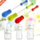 baby Cleaning bottle brush Hand 2Pcs Rotary Washing