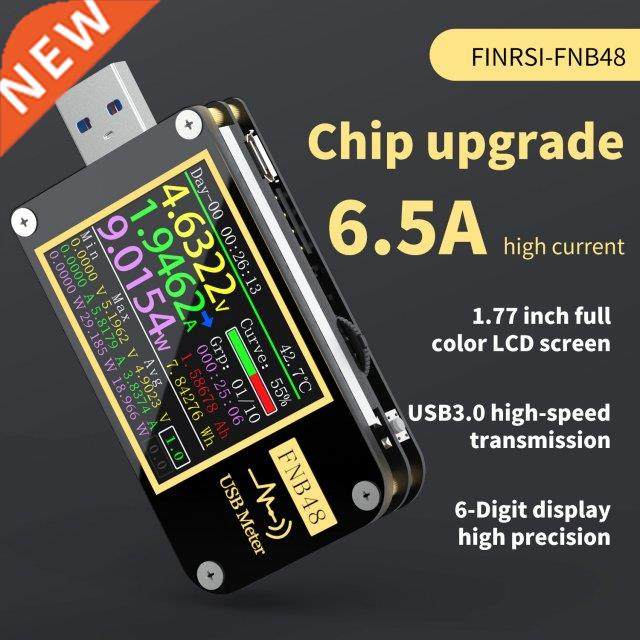 FNB48 PD Trigger Voltmeter Ammeter Current Voltmeter USB Tes