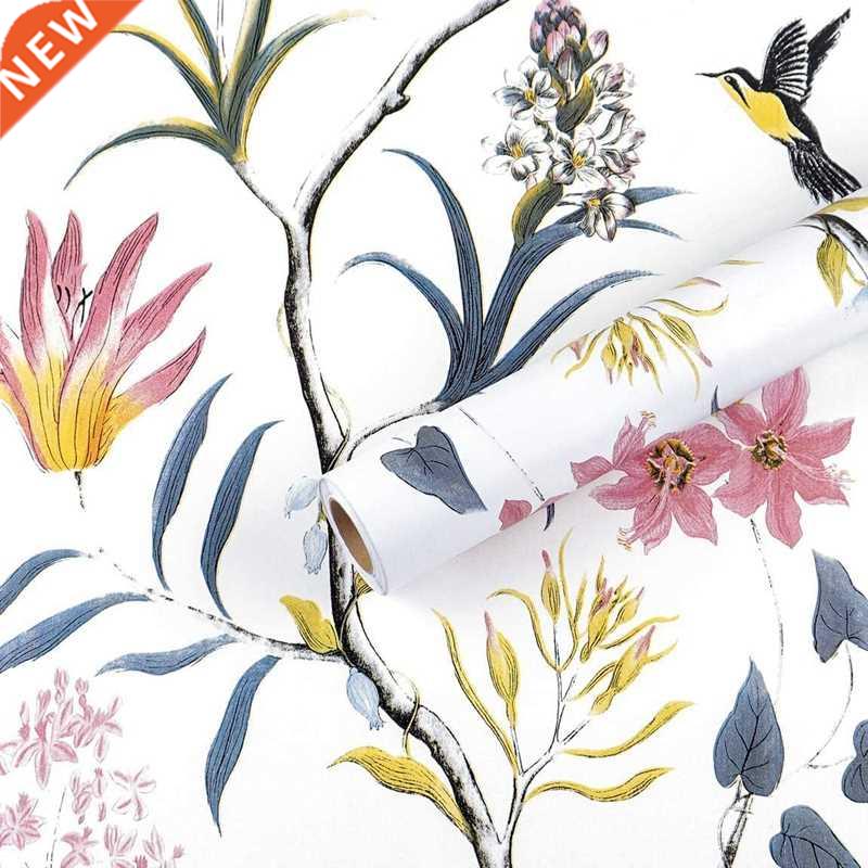 Floral Peel Wallpaper Floral Vintage Contact Paper Decorativ