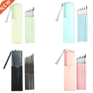 Set of 7 Artist Painting Brushes Set Watercolor Detailing Pa