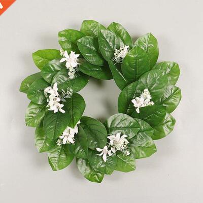 Wreath Magnolia Cherry Blossom Wreath Home Christmas Indoor