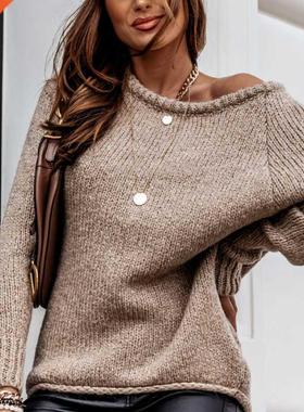 Plus Size 2022 utumn Winter Long Sleeve Women Sweters Pull