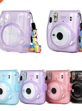 For Instax Mini 11 Crystal Transparent Protective Case ver B