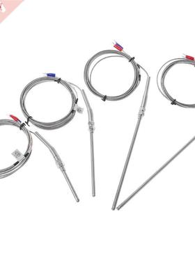 2m K Type Thermocouple Probe 50mm/100mm/150mm/200mm Stainles