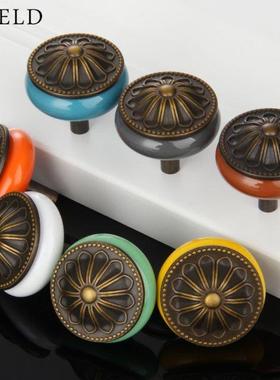 1PC Home Furniture Handles Modern Ceramic Cabinet Knobs and