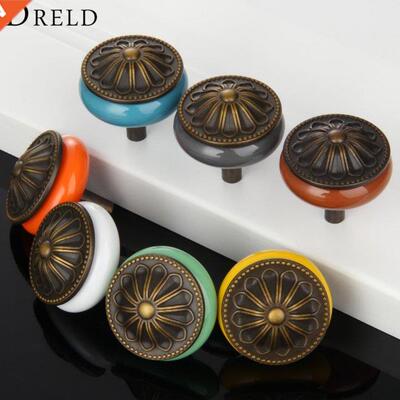 1PC Home Furniture Handles Modern Ceramic Cabinet Knobs and