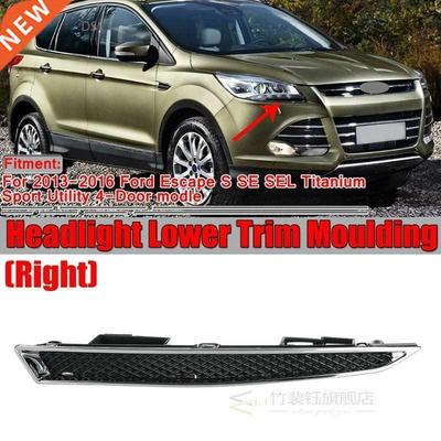 Headlight Holder Bracket Head Light Lamp Lower Trim Moulding