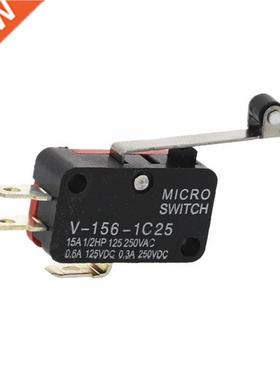 100Pcs Roller Lever Arm SPDT NO/NC Momentary Micro Switches