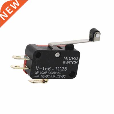 100Pcs Roller Lever Arm SPDT NO/NC Momentary Micro Switches