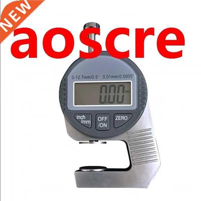 Mini 0.01mm Digital Thickness Gauge Meter 0-10mm Large LCD E