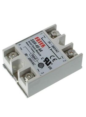 SSR-40 AA AC-AC Metal Base Solid State Relay Moudle SSR-40AA