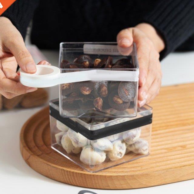 12pcs Clear Acrylic Square Cube Candy Box Treat Gift Boxes C