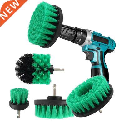 2/3.5/4/5'' Brush Attachment Set Power Scrubber Brush Car Po