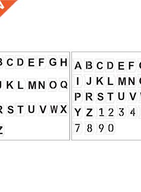 Alphabet Nuber Stencils 4 Inch 26 Pack Letters Nubers Sten