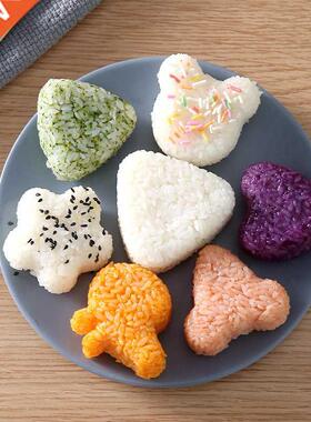 Creative cartoon modeling onigiri mold Triangle rice ball ch