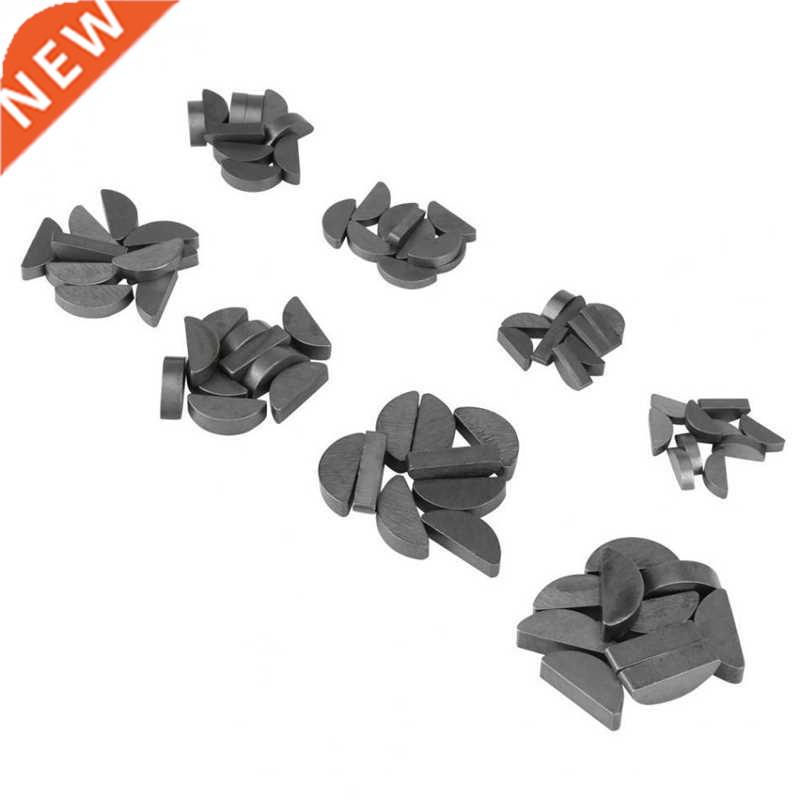 80PCS 8Size Stainless Steel Key Assortment Set Metric Half M