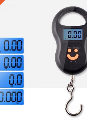 Portable Electronic Scale Gourd Smiley Face Spring Scale Kil